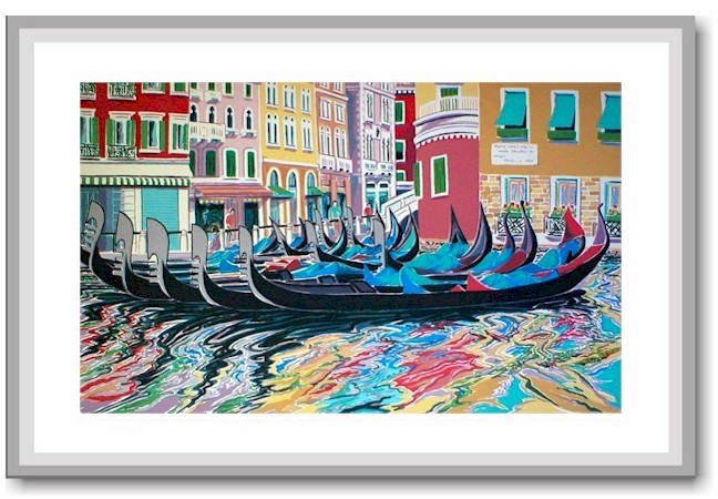 Bacino Orseola-Venetian Canal Scene
