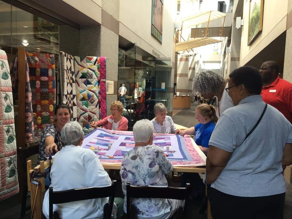 Members of Cedar Grove Quilters at NC Museum of History